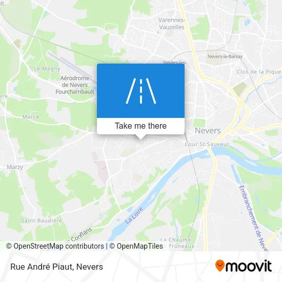 Rue André Piaut map