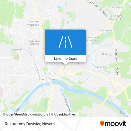 Rue Antony Duvivier map
