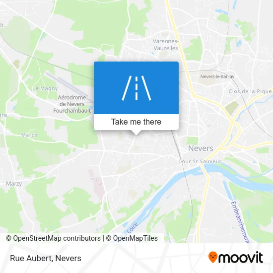 Rue Aubert map