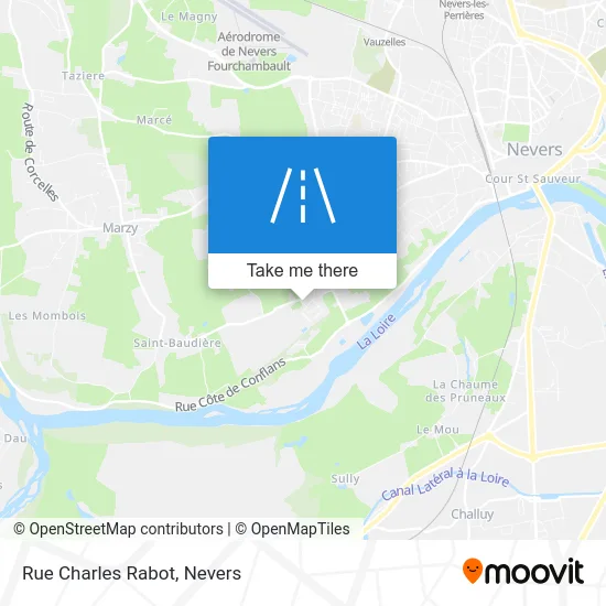 Rue Charles Rabot map