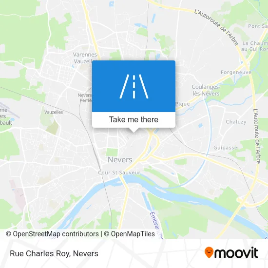 Rue Charles Roy map
