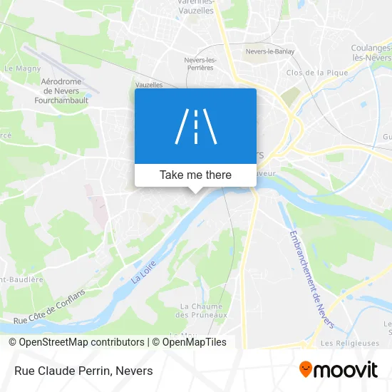 Rue Claude Perrin map