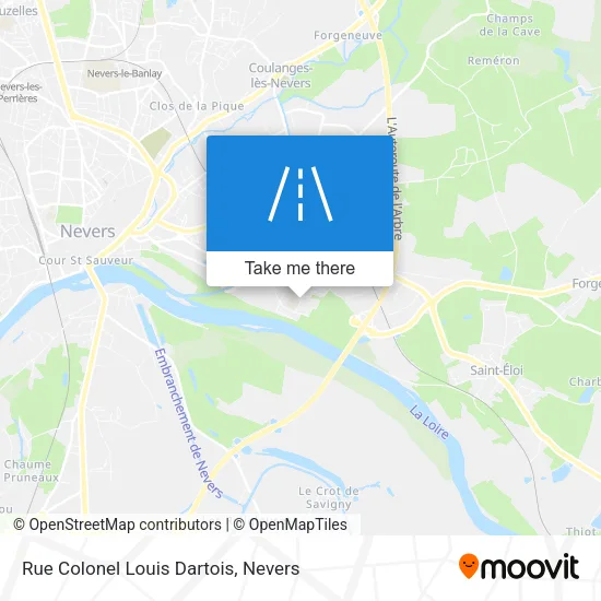 Rue Colonel Louis Dartois map