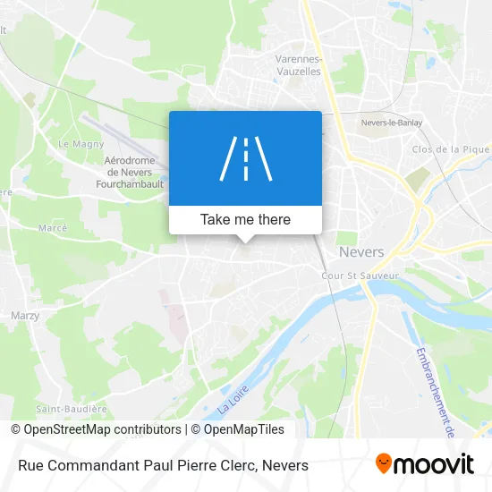 Rue Commandant Paul Pierre Clerc map