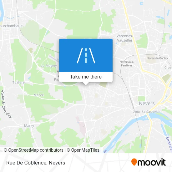 Rue De Coblence map