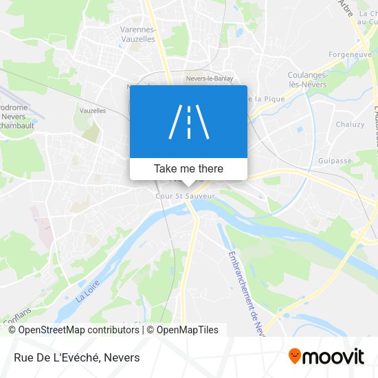 Rue De L'Evéché map