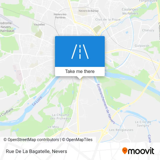 Rue De La Bagatelle map