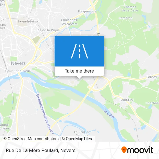 Rue De La Mère Poulard map