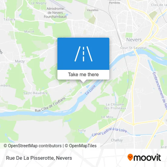 Rue De La Pisserotte map