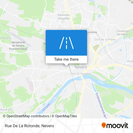 Rue De La Rotonde map