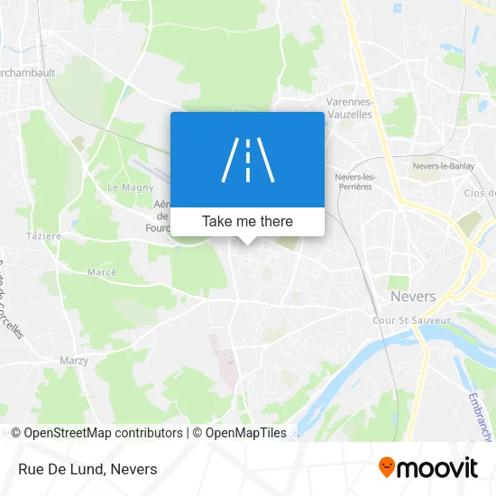 Rue De Lund map