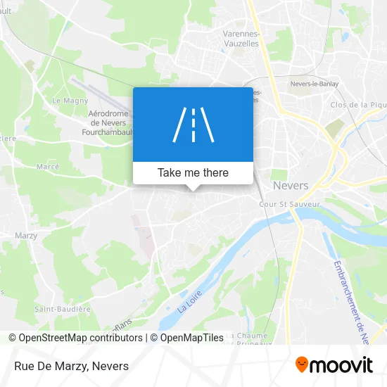 Rue De Marzy map