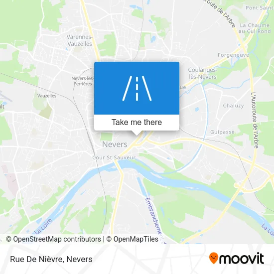 Rue De Nièvre map