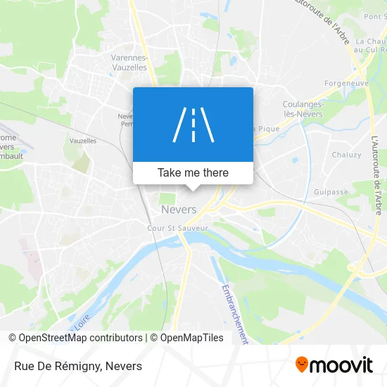 Rue De Rémigny map