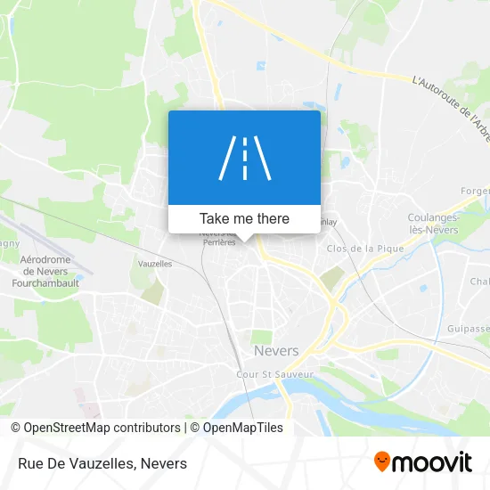 Rue De Vauzelles map