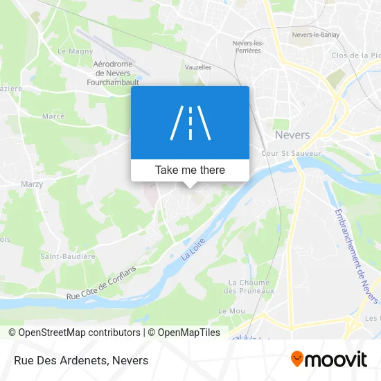 Rue Des Ardenets map