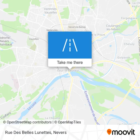 Rue Des Belles Lunettes map