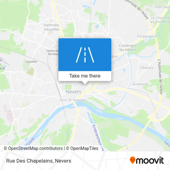 Rue Des Chapelains map