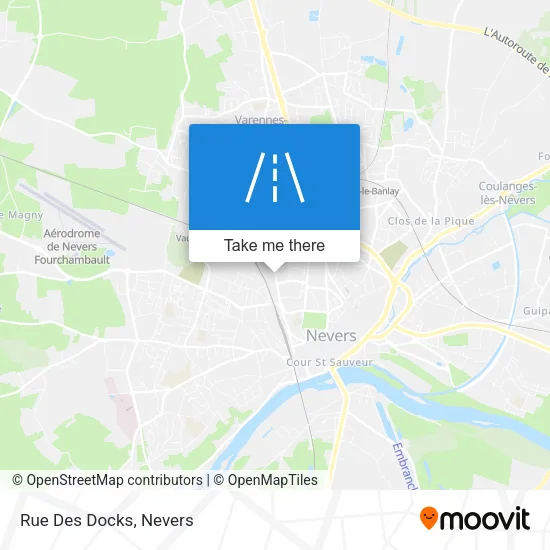 Rue Des Docks map