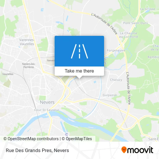 Rue Des Grands Pres map