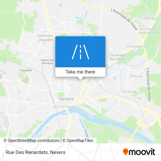Rue Des Renardats map