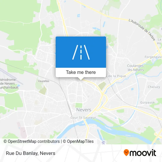 Rue Du Banlay map