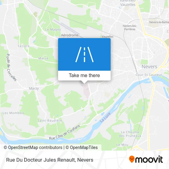 Rue Du Docteur Jules Renault map