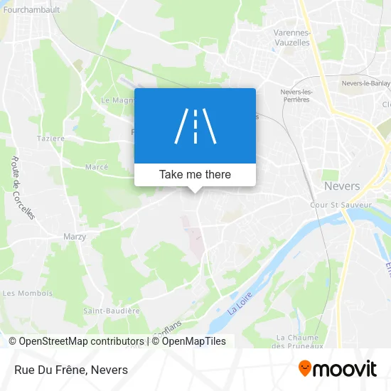 Rue Du Frêne map