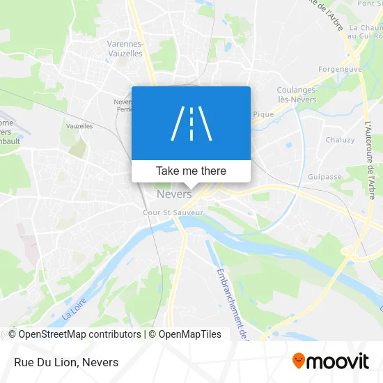 Rue Du Lion map