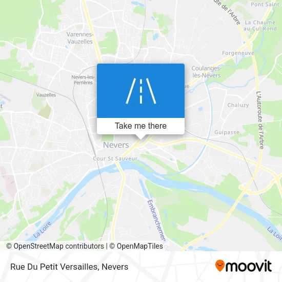 Rue Du Petit Versailles map