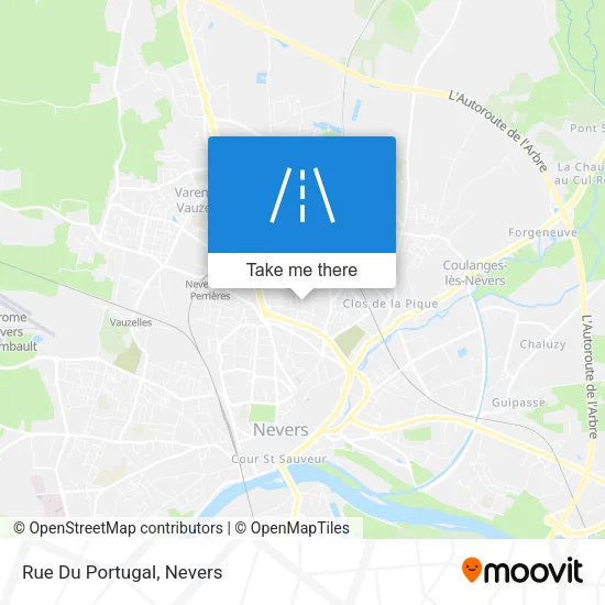 Rue Du Portugal map