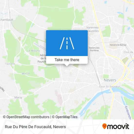 Rue Du Père De Foucauld map