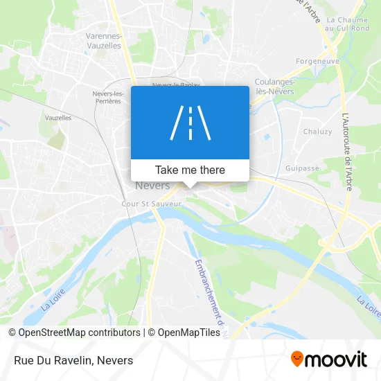 Rue Du Ravelin map