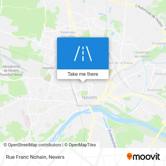 Rue Franc Nohain map