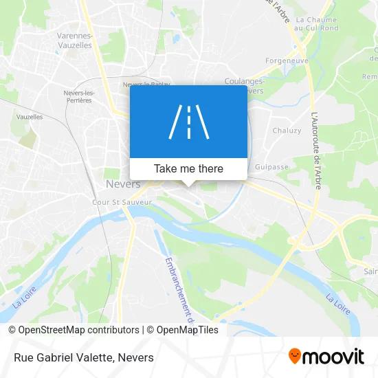 Rue Gabriel Valette map