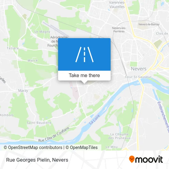 Rue Georges Pielin map