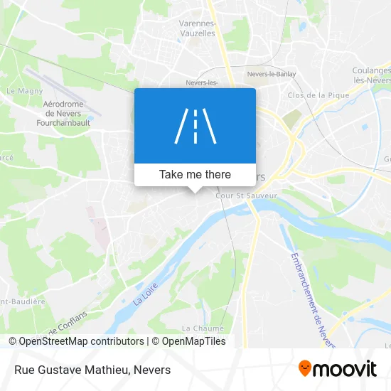 Rue Gustave Mathieu map