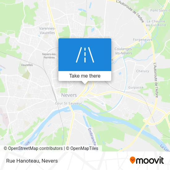 Rue Hanoteau map