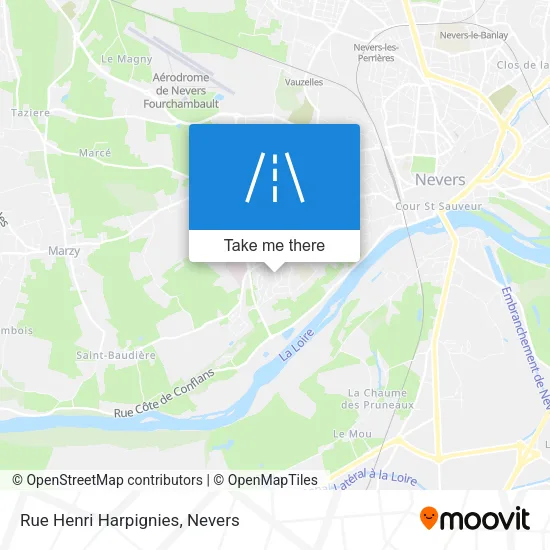 Rue Henri Harpignies map