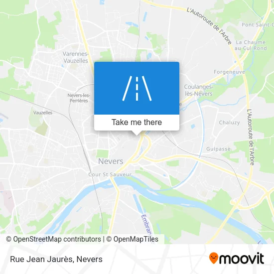 Rue Jean Jaurès map