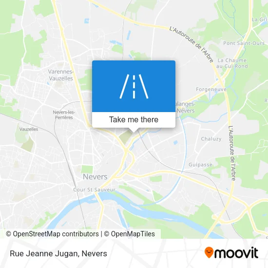 Rue Jeanne Jugan map
