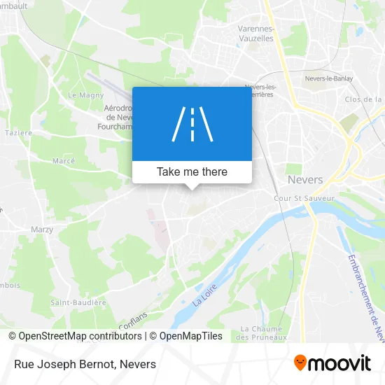 Rue Joseph Bernot map