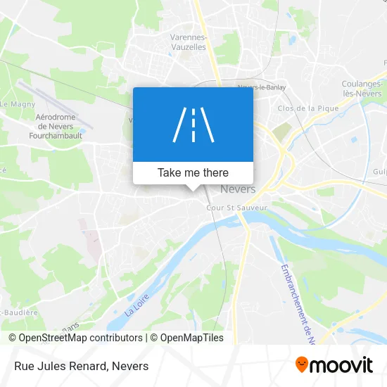 Rue Jules Renard map