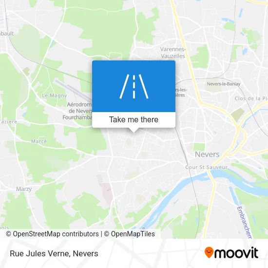 Rue Jules Verne map