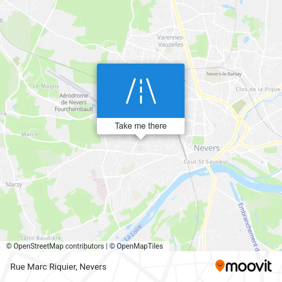 Rue Marc Riquier map