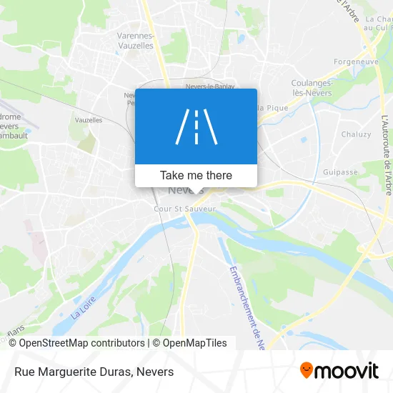 Rue Marguerite Duras map