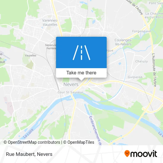 Rue Maubert map