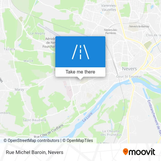 Rue Michel Baroin map
