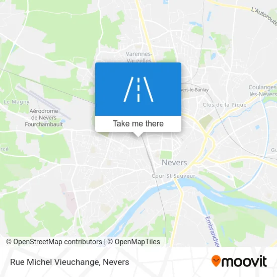 Rue Michel Vieuchange map