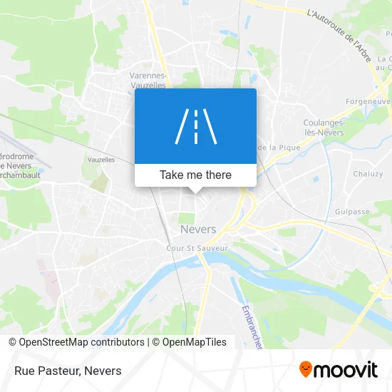 Rue Pasteur map